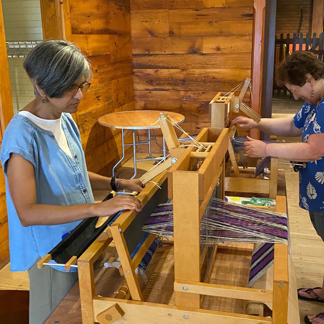 Weaving on a Loom Workshop 1